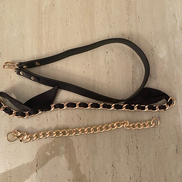 Italian leather purse w/ 3 straps - Picture 8 of 8